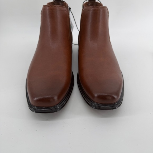 Perry Ellis Portfolio Mens Brown Chelsea Dress Boots Size 10 Item 1904706 - Picture 6 of 8